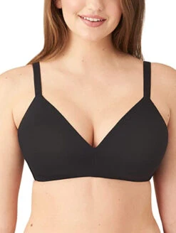 Wacoal How Perfect Wire Free T-Shirt Bra 7 Wacoal How Perfect Wire Free T-Shirt Bra -Chantelle Sales Store WacoalHowPErfectWireFreeBraBlack852189Front
