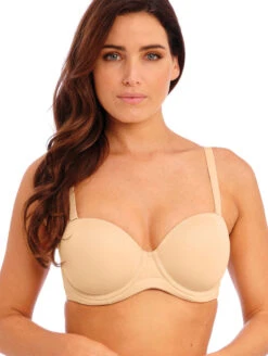 Wacoal Strapless Bra 14 Wacoal Strapless Bra -Chantelle Sales Store WacoalRedCarpetStraplessSand953117Front