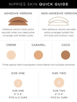 Nippies Skin Non-Adhesive Nipple Covers - Dark 7 Nippies Skin Non-Adhesive Nipple Covers - Dark -Chantelle Sales Store b6 skin quickguide coco small f57fbdeb 15fa 4899 bc6d 37a5374642db