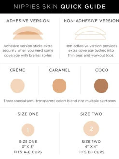 Nippies Skin Non-Adhesive Nipple Covers - Light 7 Nippies Skin Non-Adhesive Nipple Covers - Light -Chantelle Sales Store b6 skin quickguide creme small 11e99b4f 10cb 47e8 831e a93bb637bab8