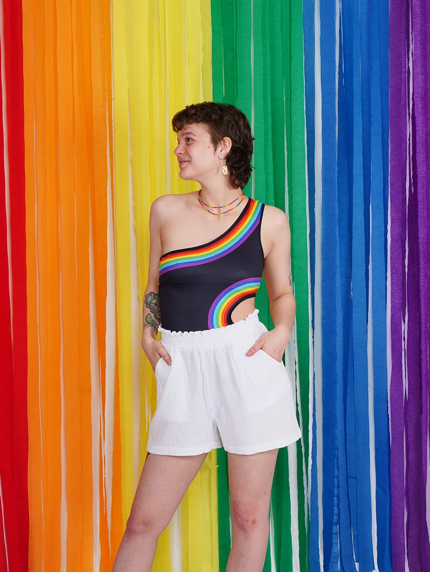 Mapale Asymmetrical Pride Bodysuit 1 Mapale Asymmetrical Pride Bodysuit