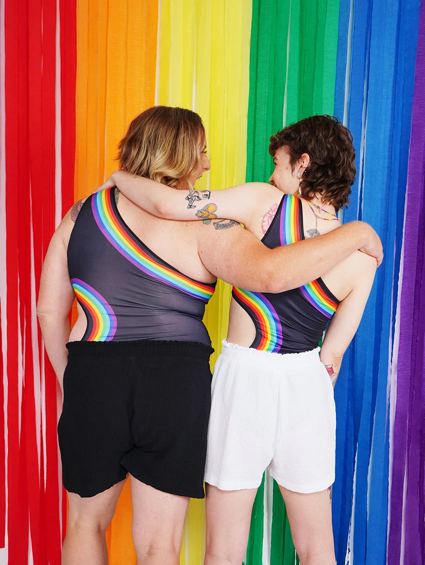 Mapale Asymmetrical Pride Bodysuit 9 Mapale Asymmetrical Pride Bodysuit - Image 9